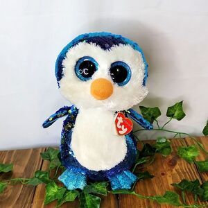 Ty. Beanie. Payton Penguin. NWT